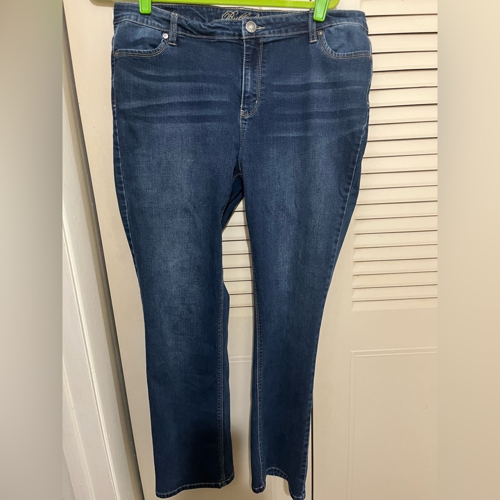 Buffalo midrise straight leg jeans size 16